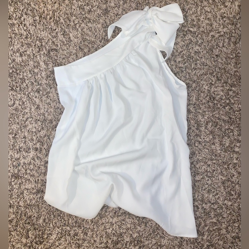 One shoulder blouse